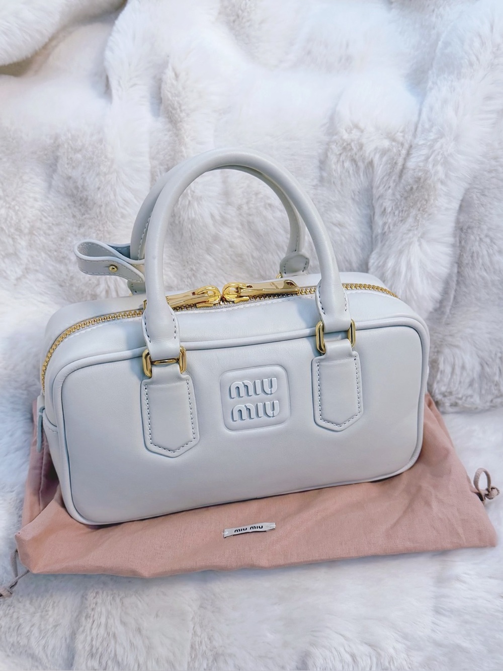Miu Miu Arcadie leather bag